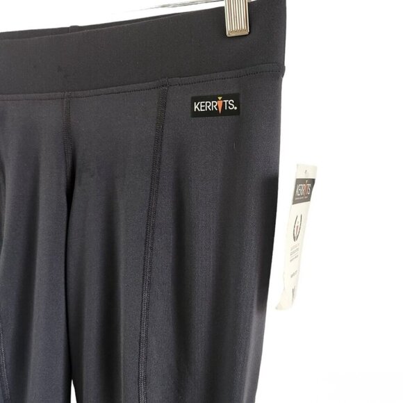 Kerrits Performance Tight Flow Rise Equestrian Pants Faux Leather Knee Size M - Picture 2 of 9